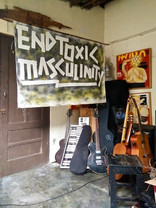 "End Toxic Masculinity" by labnusantara is licensed under CC BY-NC-ND 2.0.