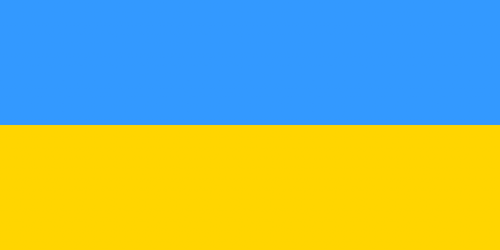 "Flag of Ukraine (1991–1992)" by Volks Das Auto is licensed under CC BY-SA 4.0.