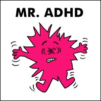 "Mr. ADHD by Roger Hargreaves" by dullhunk is licensed under CC BY 2.0.