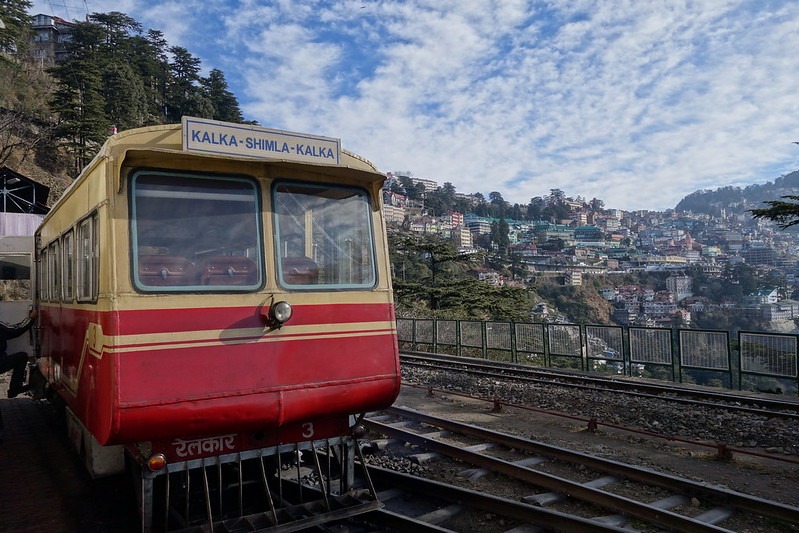 Shimla railway station by sanoopuio is licensed under CC BY 2.0.